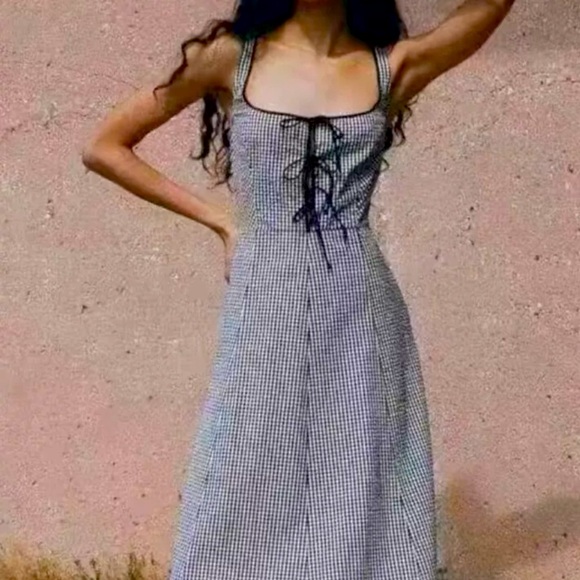 Doen Dresses & Skirts - Doen Gingham Dress
